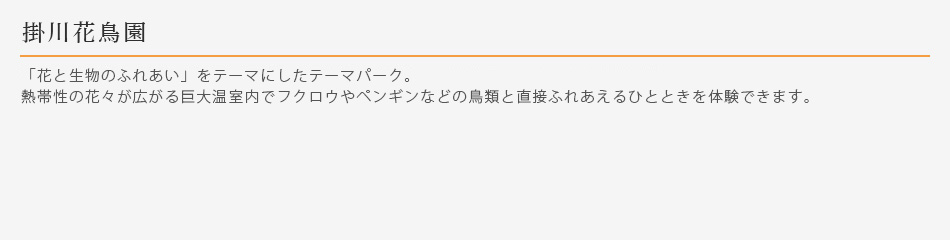 掛川花鳥園